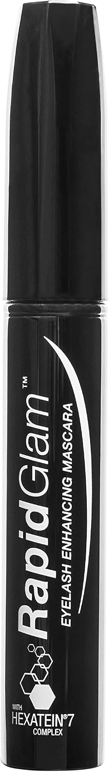 RapidGlam Eyelash Enhancing Mascserum, Eyelash Primer, Serum and Mascara in One, Hexatein 7 Complex, 4 g (Pack of 1) - Image 3