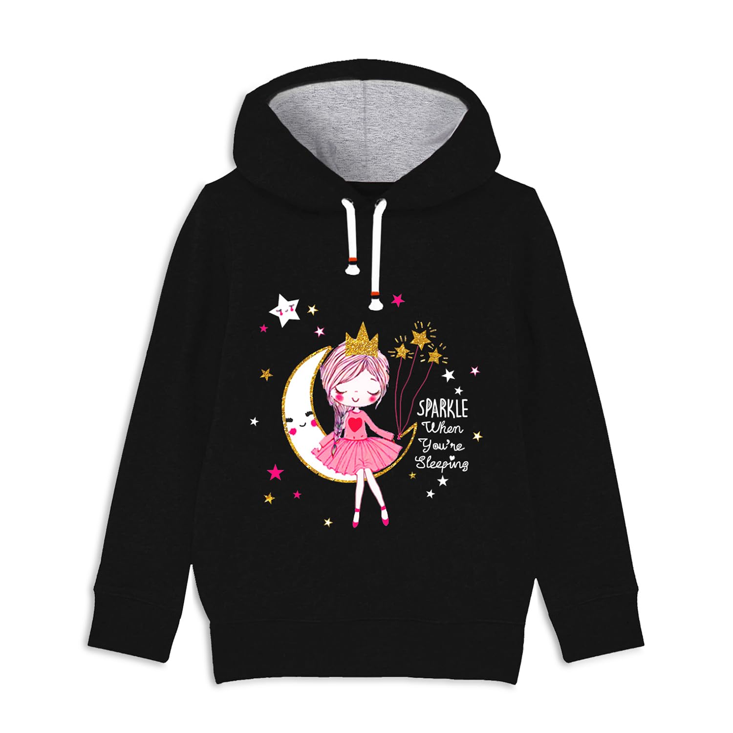 TrampolineGirls Full Sleeves Hooded Sweatshirt Pack of 2