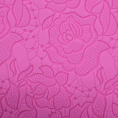 Miniatura 3 de Prensa de flores de rosas de silicona y alfombrilla de estampado de fondant para decorar fondant, herramientas para hornear pasteles de goma de