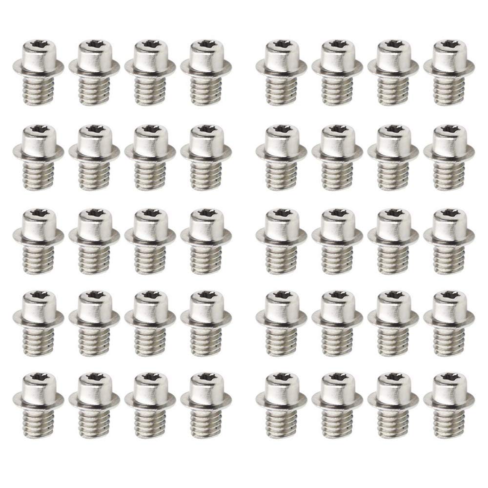 GODSHARK 10 Set Replacement HDD Hard Disk Drive Screws MacBook Pro 13" 15" 17" A1278 A1286 A1297 2009-2012, 40pcs T6 Torx Repair Replacement Notebook Laptop PC Computer SSD Mount