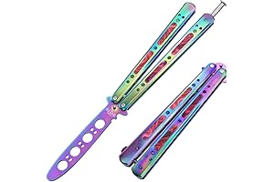 Squidy-B Butterfly Knife Plastic Practice Trainer
