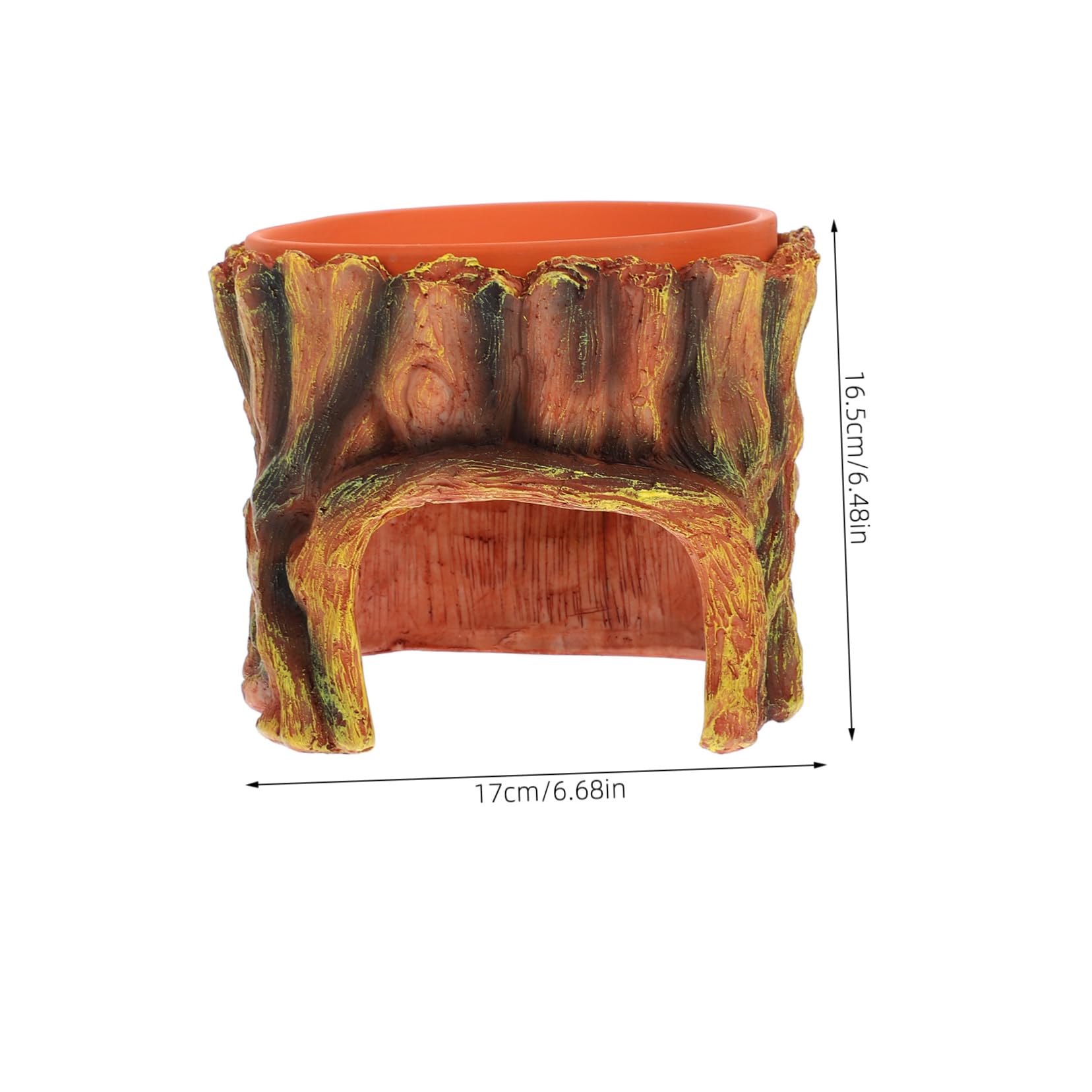 Per Rettili Per Gechi Leopardini e Decorativo Per Terrario Accessorio Per Acquari e Habitat Per Rettili e Facile Installare