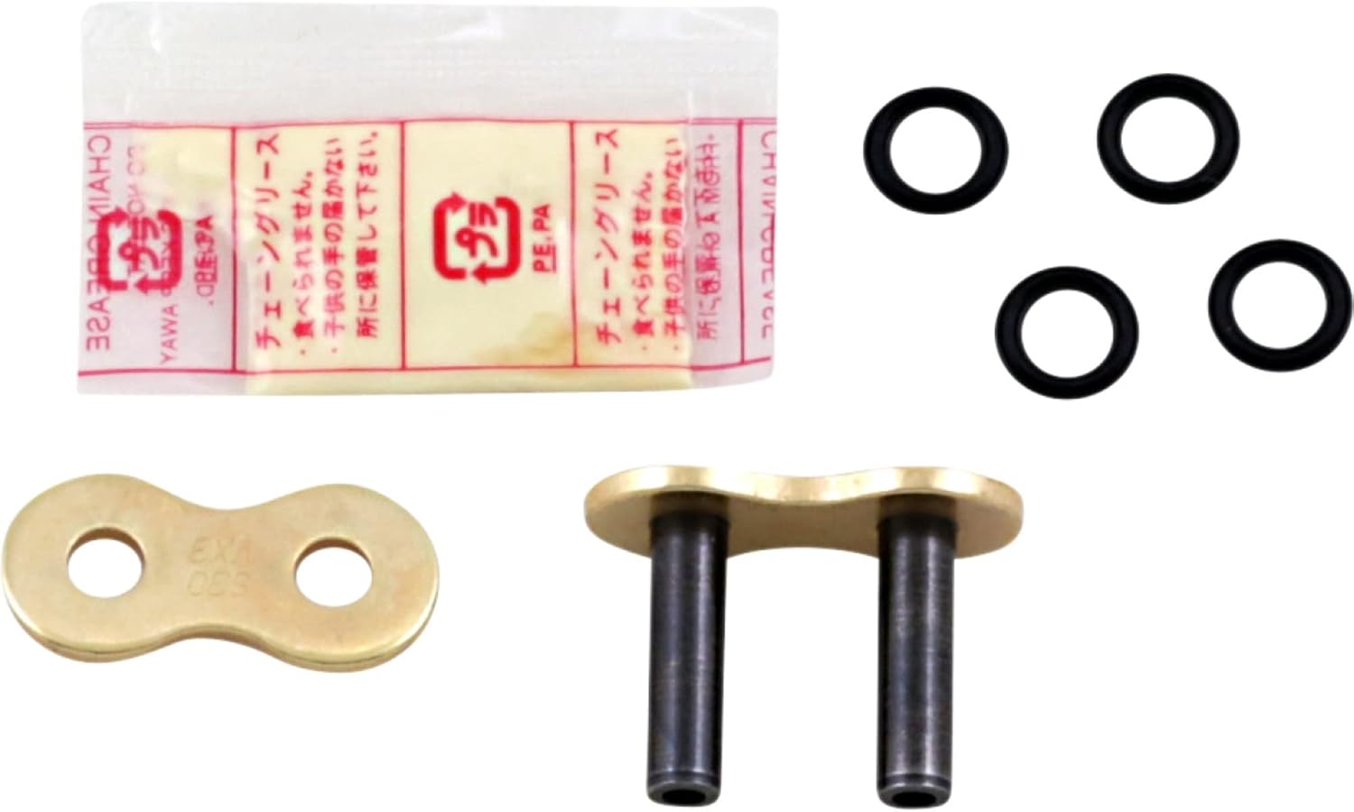 DID ZJ530VX3G Gold Rivet Type Replacement Connecting Link for 530VX3 Chains