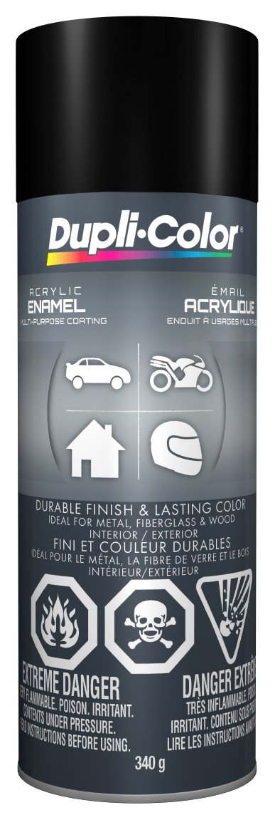Dupli-Color CDA169207 Acrylic Enamel, Crystal Clear, 12 Ounce, 1 (Non-Carb Compliant) — view 9