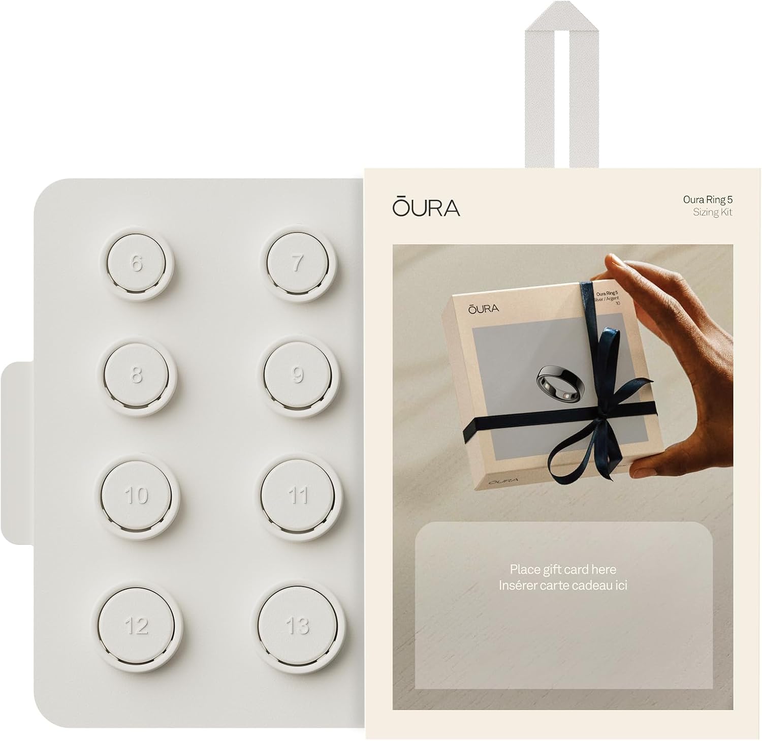 Oura Ring 5 Gifting Sizing Kit - Unique Sizing - Give The Gift of Health