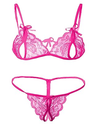SoSh Love Sexy Women Lingerie Lace Babydoll V Neck Chemise Nightwear Babydoll Lingerie for Honeymoon Nightwear Beahwear 