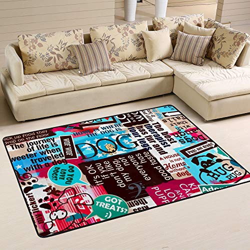 Tapis rétro coloré Ruchen de 180x120 cm idéal pour sublimer un salon chaleureux