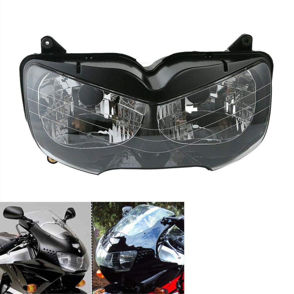 Motorcycle Front Headlight Head Lamp Headlamp Assembly Lamp Light Housing Compatible for Honda 1998 1999 CBR900RR 919 98 99 CBR919R CBR 900 RR