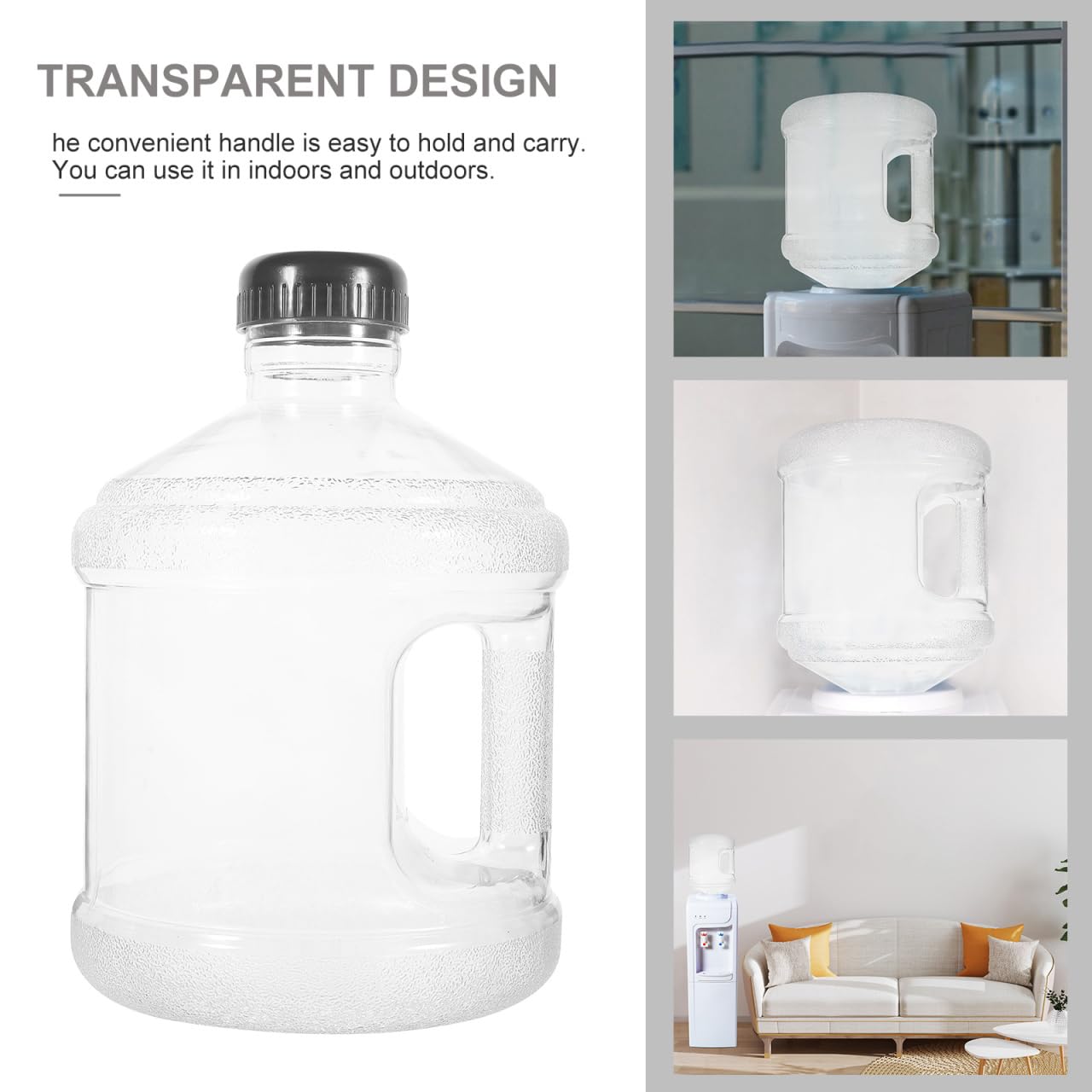 Poignée De Transport Pratique Pour Bouteilles D'Eau Et Boissons - HOLIDYOYO Orange, Idéale Maison Et Plein Air