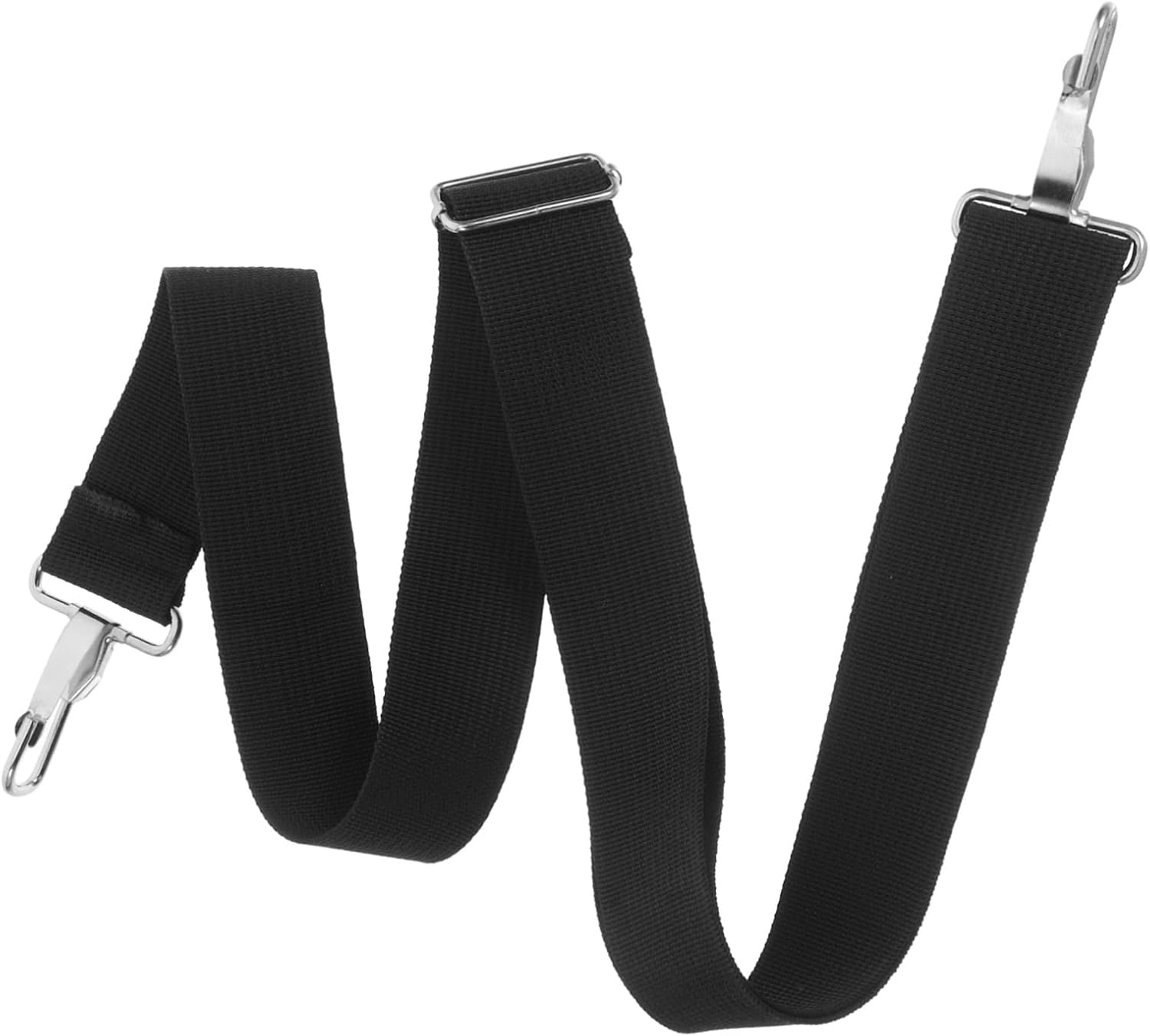 Adjustable Snare Drum Carrier Durable Nylon Strap for Marching Percussion Convenient Design for Easy Attachment and Portability