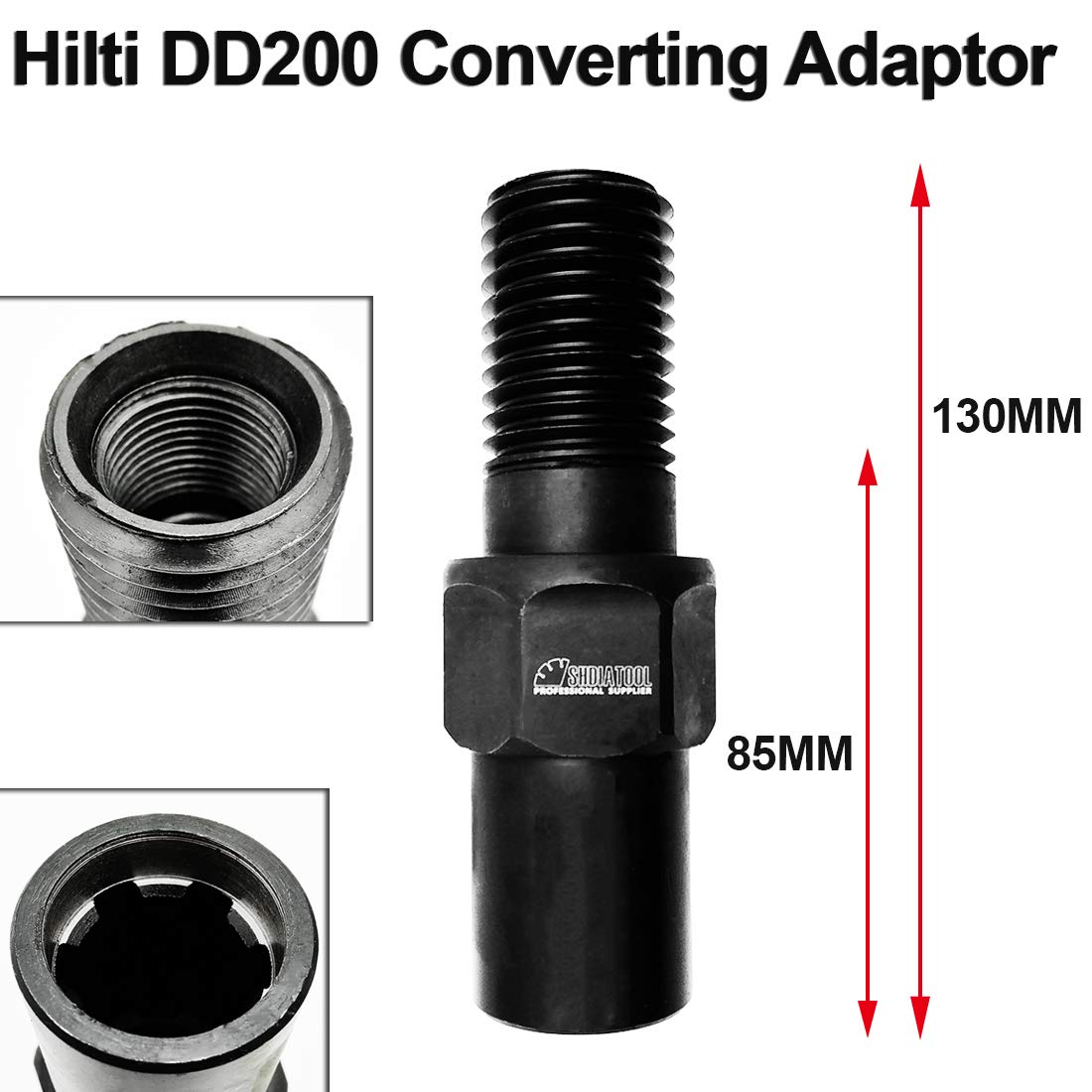 SHDIATOOL Adaptateur de trépans diamantés SHDIATOOL pour adaptateur de foret accessoire HILTI DD200