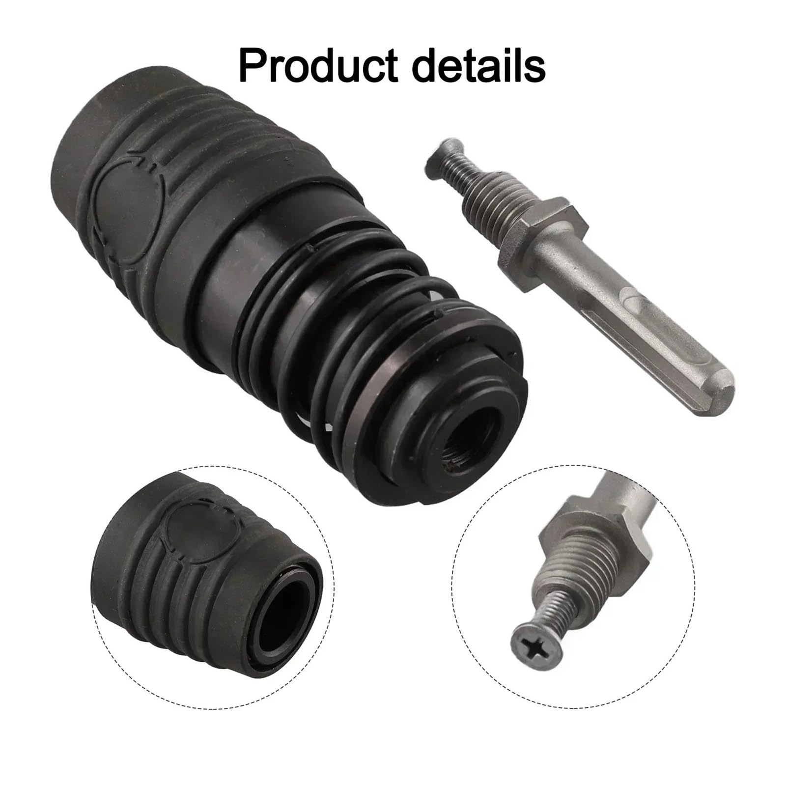 1 szt. Adapter SDS Plus do Max do wiertarki udarowej do gniazda SDS-Plus konwerter uchwytu dłutowego elektronarzędzia