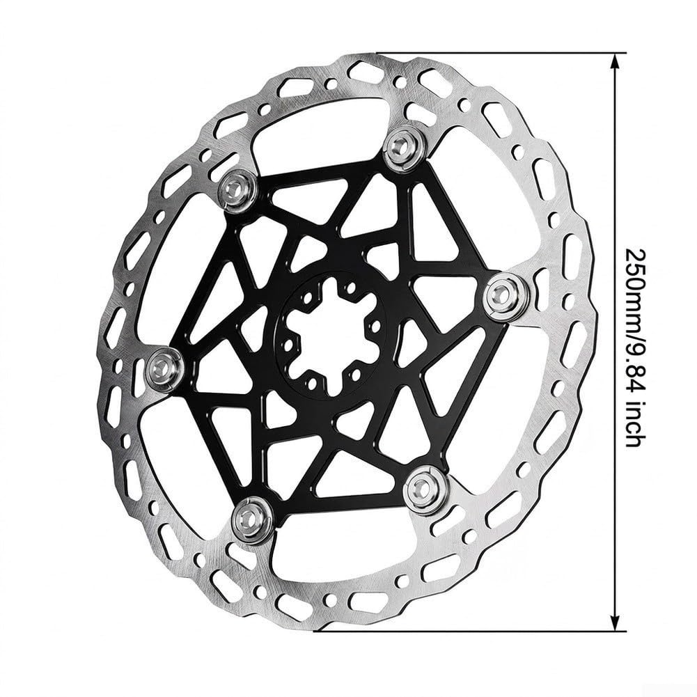 Disque Frein Flottant 250mm Acier pour Dirt Bike Disque Frein