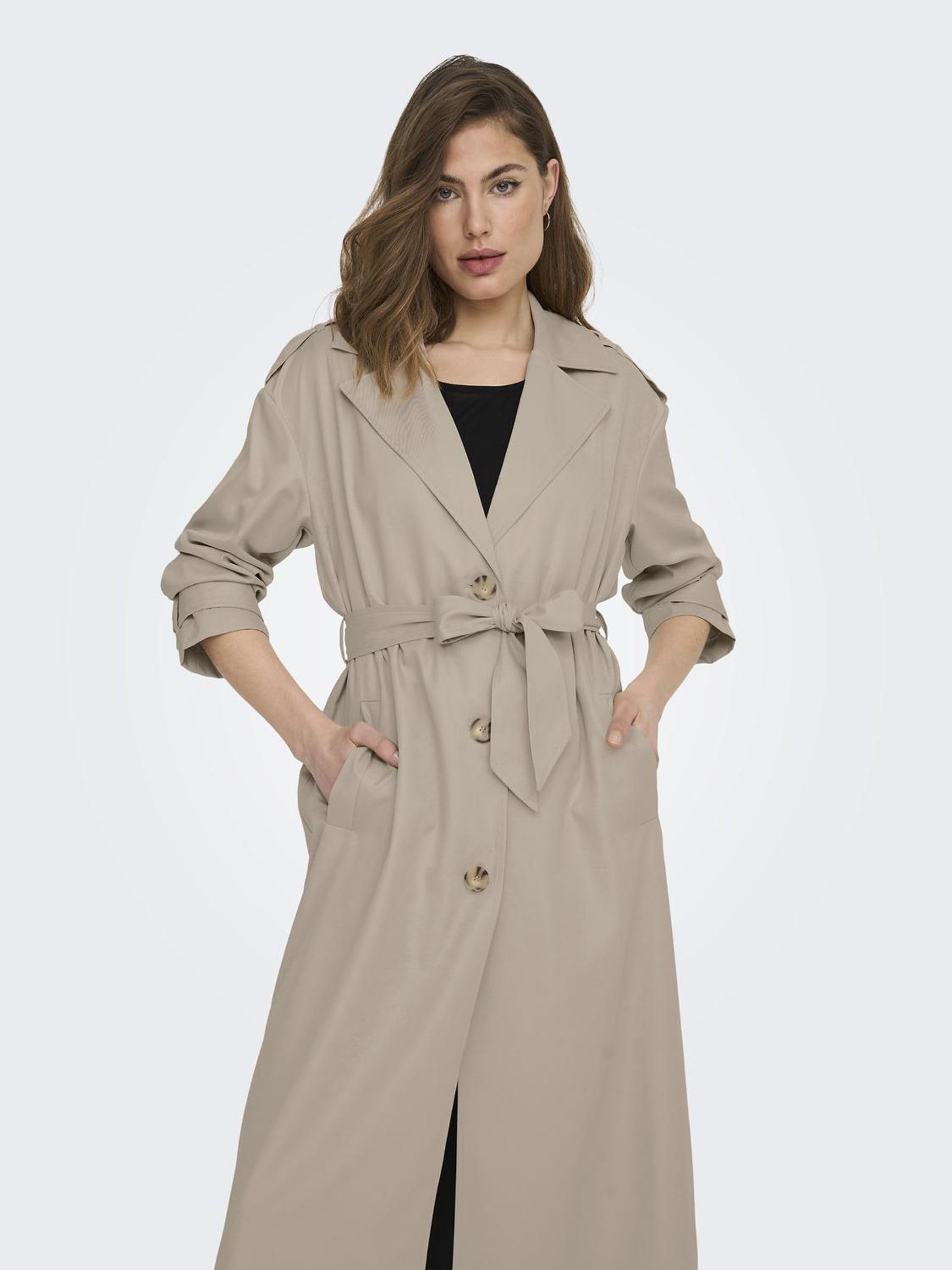 ONLY Kurtka Kobiety Onlline X-long Trenchcoat Cc Otw