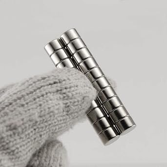 Ø8x4 mm Neodimyum Yuvarlak Silindirik Mıknatıs - (25'li)