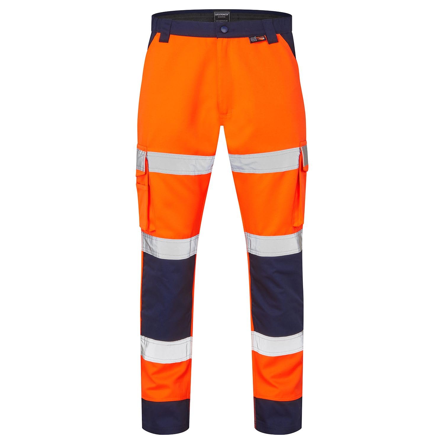 Atomic Texas Pantalon Vêtements de Sécurité Haute Visibilité Bicolore - Taille 40