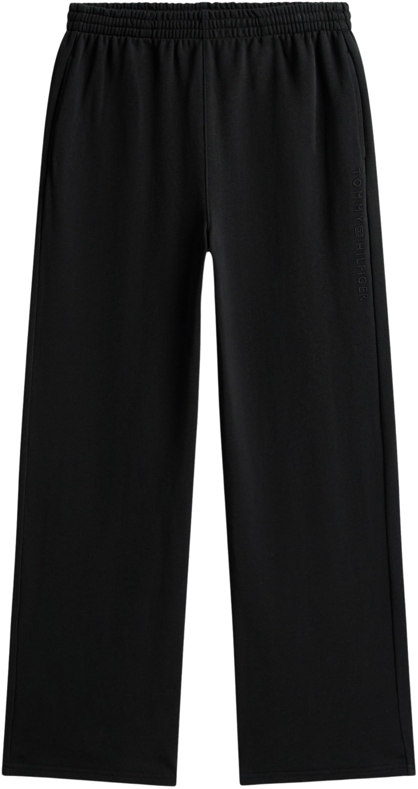 Tommy Hilfiger Jogging Femme Wide Leg avec Ceinture Élastique