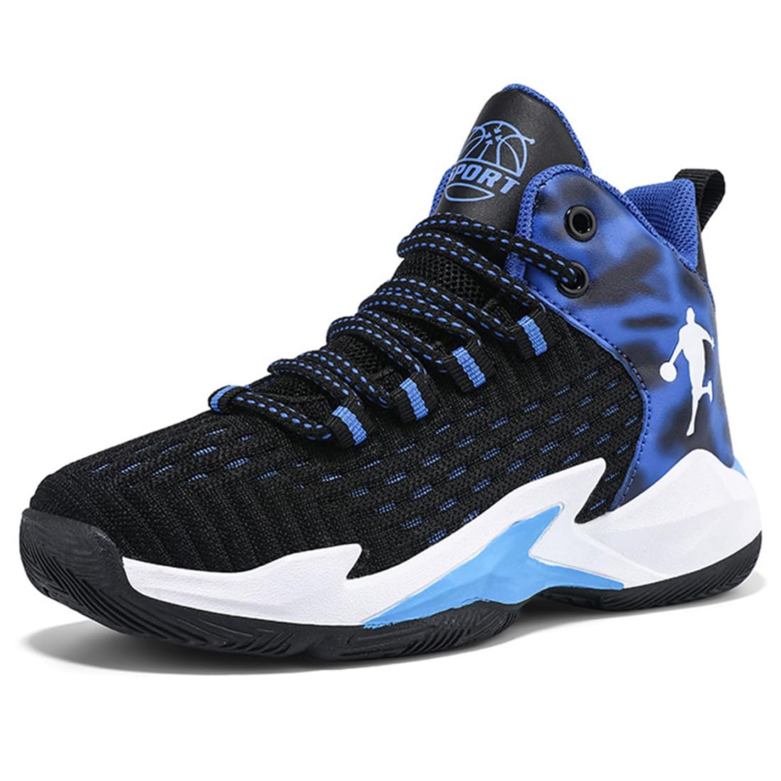Zapatillas de baloncesto para niño ligeras y transpirables para correr 6