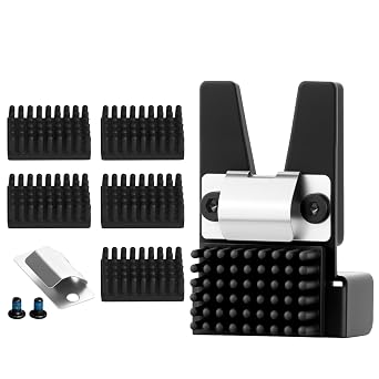 Creality Official K2/K2 Pro Nozzle Wiper Module, with 5PCS Mouth Wiper Strips, K2/K2 Pro Combo Original Replaceable Accessories for Nozzle Cleaning