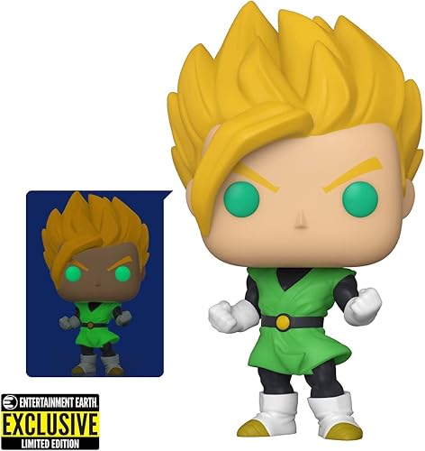 Miniatura 2 de POP Dragon Ball Z - Figura de vinilo Gohan Super Saiyan Funko exclusiva de Entertainment Earth (paquete con funda protectora de caja compatible)