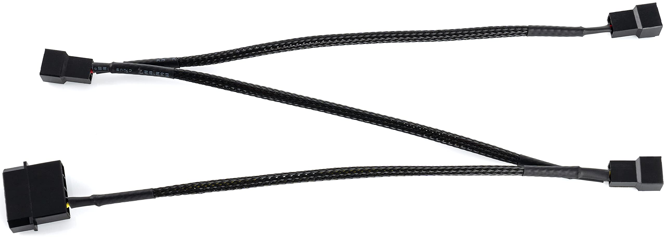 CAVO PROLUNGA 3 PIN per VENTOLA COMPUTER 30 cm M/F PC MASCHIO FEMMINA VENTOLE