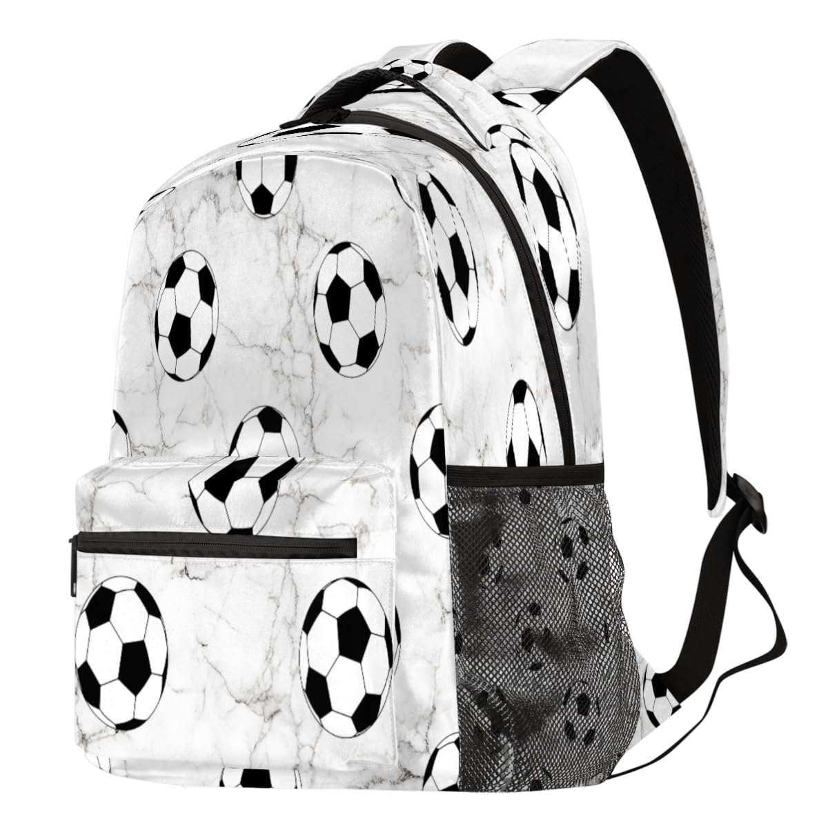 Sac à dos motif marbre confortable pour protéger votre ordinateur - 8