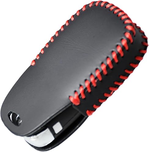 Miniatura 6 de Funda de cuero para llave + llavero para Chevrolet Chevy Malibu Camaro Trax Traverse Sonic Cruze Volt Equinox Trailblazer