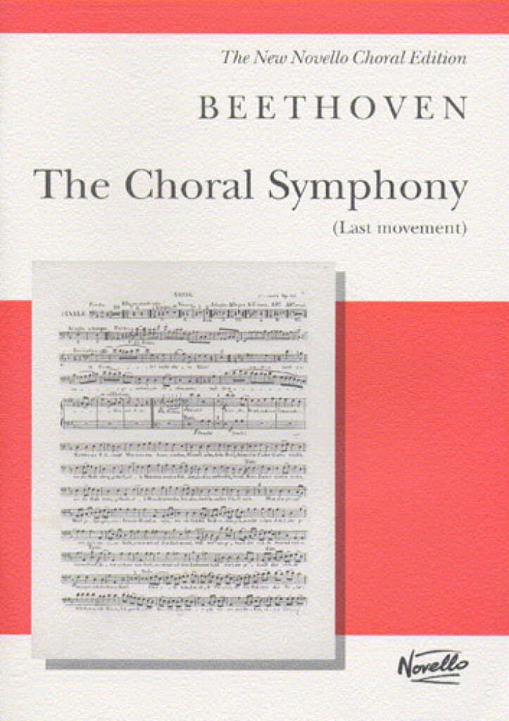 The Choral Symphony (Last Movement). Mixed Choir And Ensemble.