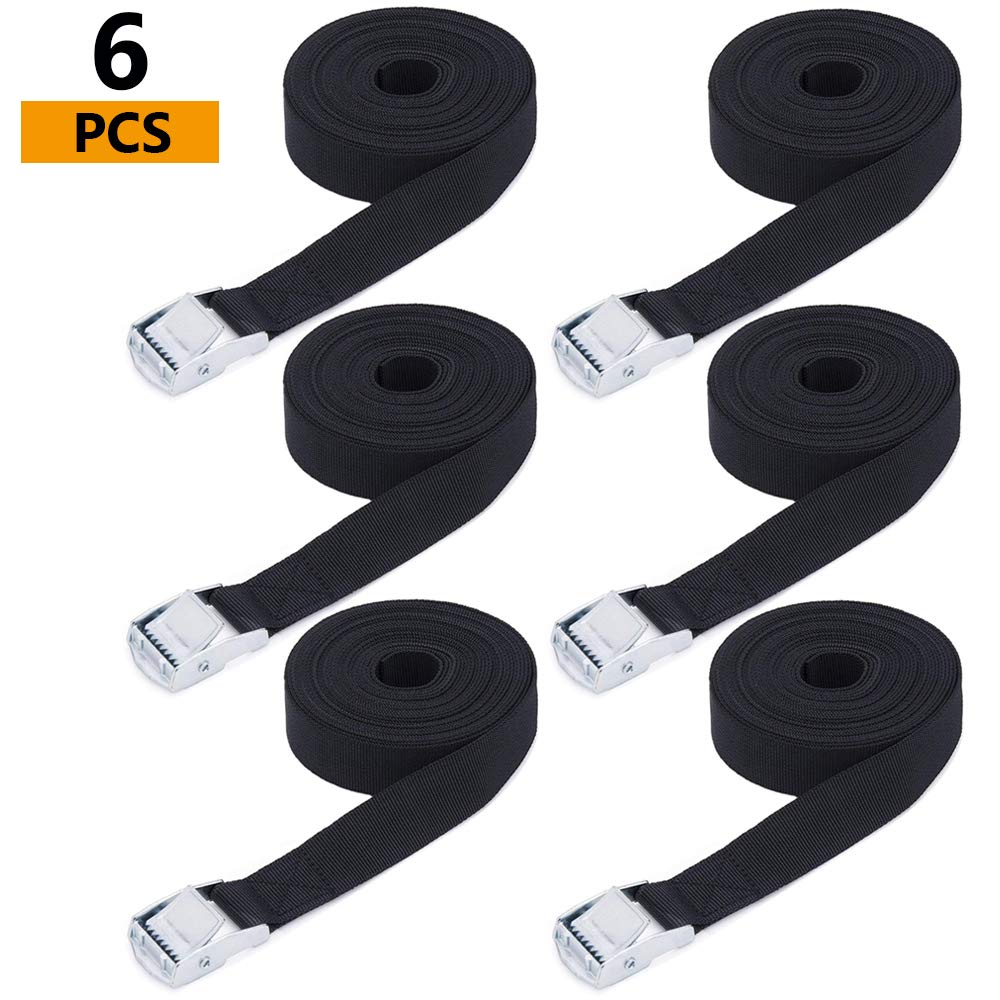 Buy STARVAST 25mm x 5m Heavy Duty Lashing Strap, 6 Pack Tensioning