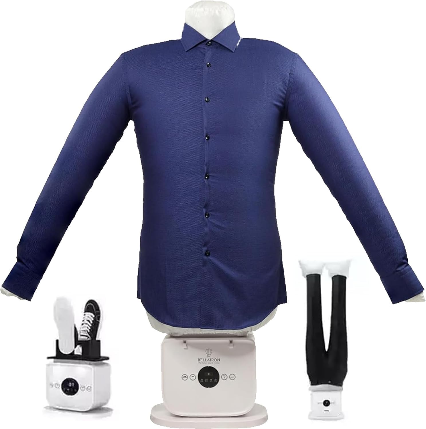 Automatic Ironing Machine,Automatic Hot Air Dryer & Iron,1400W Foldable Steam Iron,8 core Functions,Apartment & Dorm Room Essentials,for Any Fabric Type Clothing & Shoes