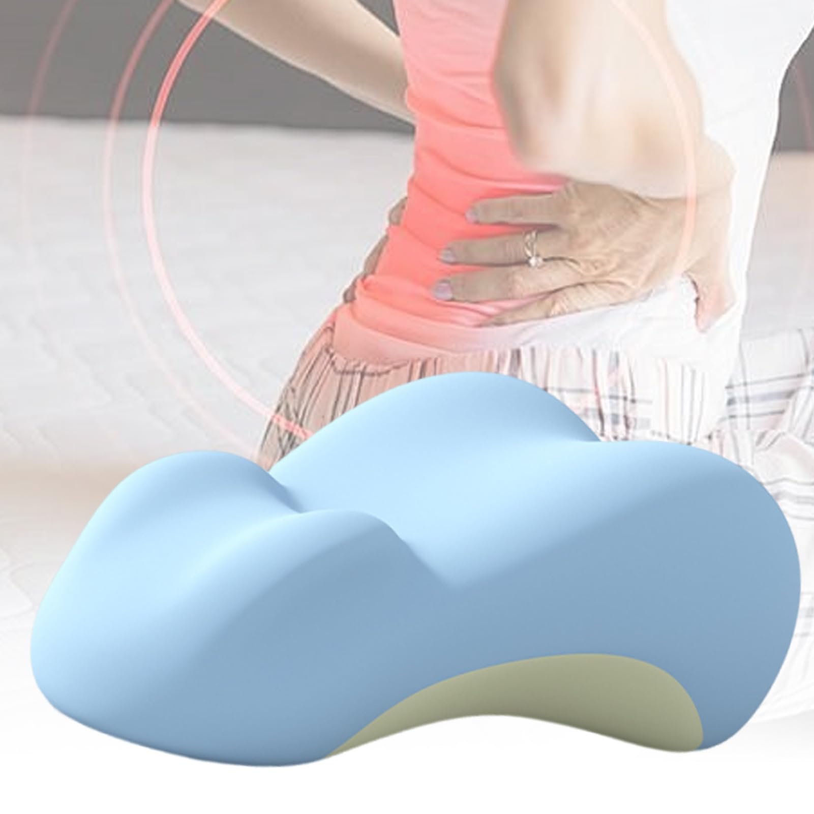 Almohada para Parejas | Cojín De Cuña para Cama,Cojín Transpirable De Soporte para Glúteos Recuperación Postentrenamiento Descanso En Cama Viaje