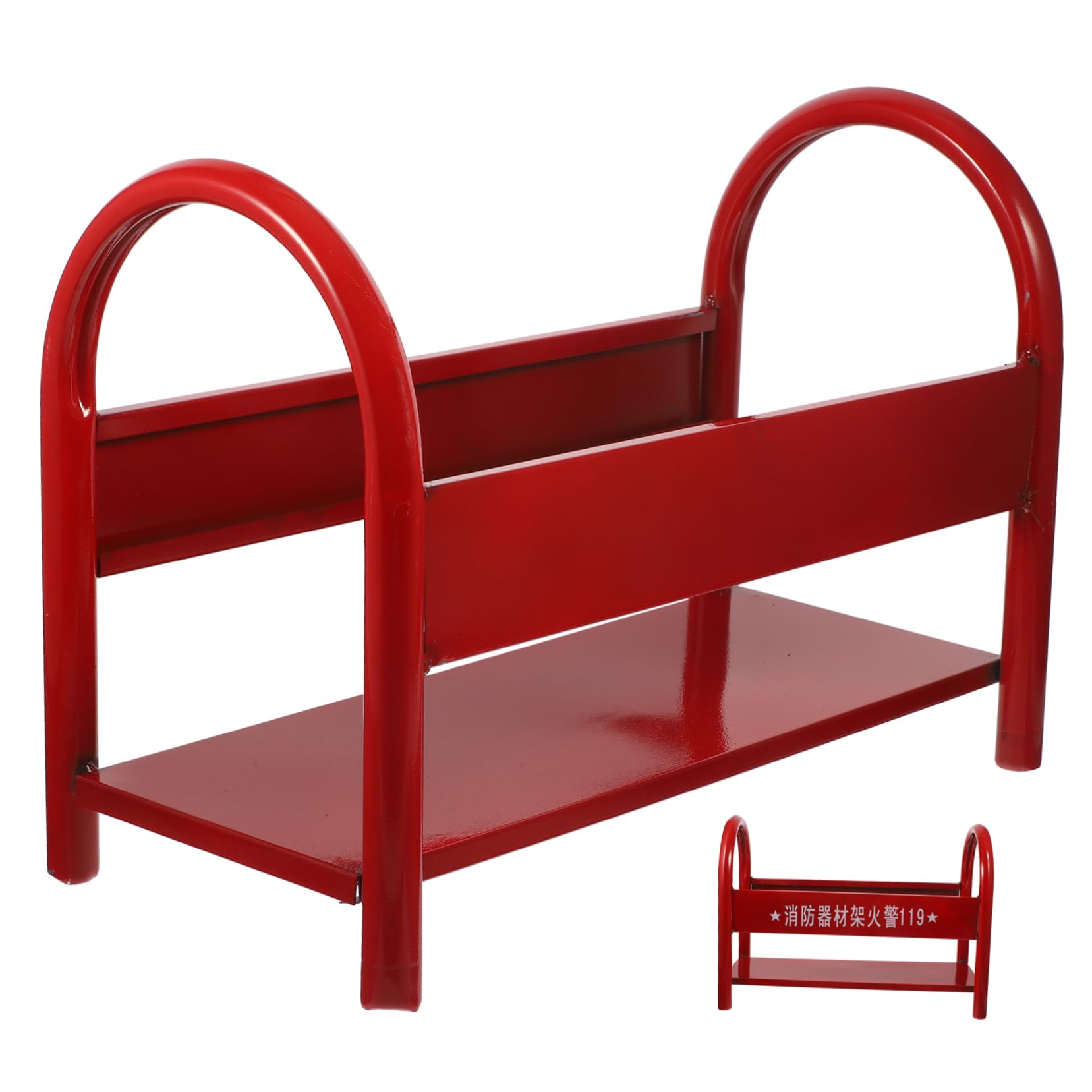 ULTECHNOVO Soporte Metálico para Extintor de Incendios Rojo de 2-4kg Estructura Razonable y Diseño Simple para Almacenamiento Seguro en Hogar o Centro Comercial Estilo Aleatorio
