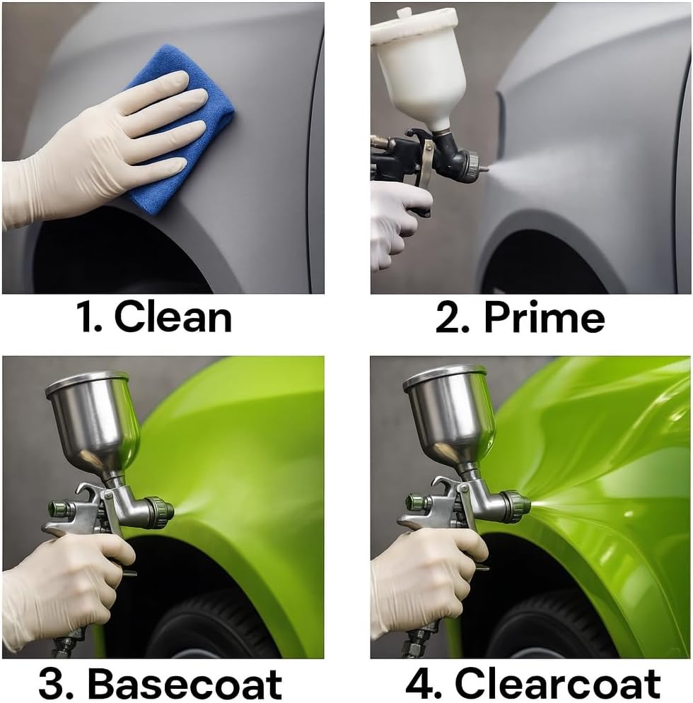 LiME LiNE Wax and Grease Remover – Multi-Surface Paint Prep Cleaner for Auto Body, Metal, Plastic, Fiberglass – Fast-Drying Solvent Degreaser Removes Wax, Tar, Adhesive & Contaminants (1 Gallon)
