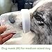 STARSUM Dog Oxygen Mask, Inhaler Mask for Medium Dogs, Pet Oxygen Mask and Tube, Suitable for Medium Dogs (Equipment Not Included) （M）