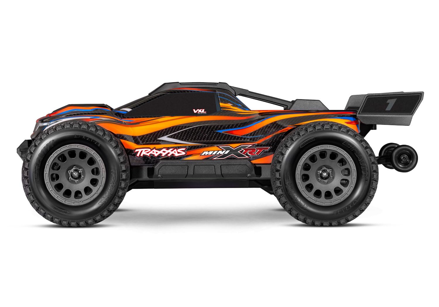 Traxxas Mini XRT VXL-3s Orange Brushless 1:10 RC Modellauto Elektro Monstertruck Allradantrieb (4WD) RtR 2,4 GHz (108076-1-ORNG)