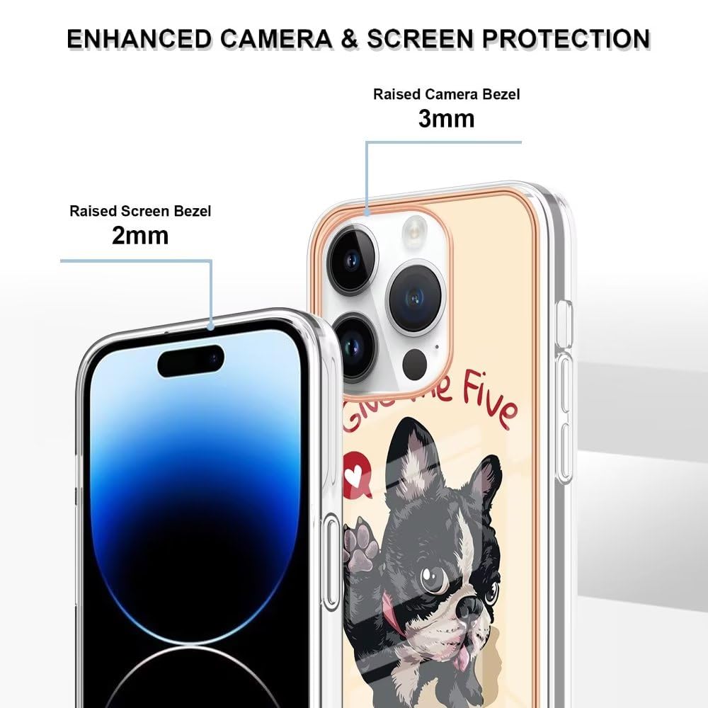 KUSINHOKA 3 Pezzi Cover per Honor Magic 5 PRO 5G/Honor Magic5 PRO 5G, Morbido Silicone [Antiurto] Custodia, Leggero [Anti-Graffio] TPU Protettiva Custodia, Grafica per Palloncini