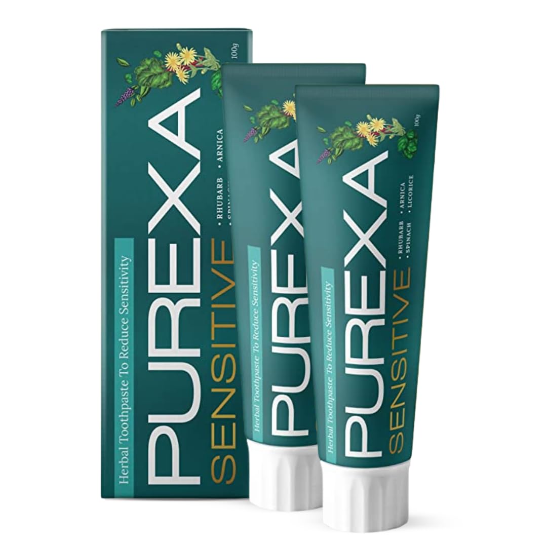 Purexa Sensitive Toothpaste 200gm | Toothpaste for Sensitivity Repair & Protect Sensitivity Tooth Decay Prevention | Instant Sensitivity Relief | Tooth Paste for Daily Repair 100gm (Pack of 2) (B08G1QMG5S) Amazon Price History, Amazon Price Tracker