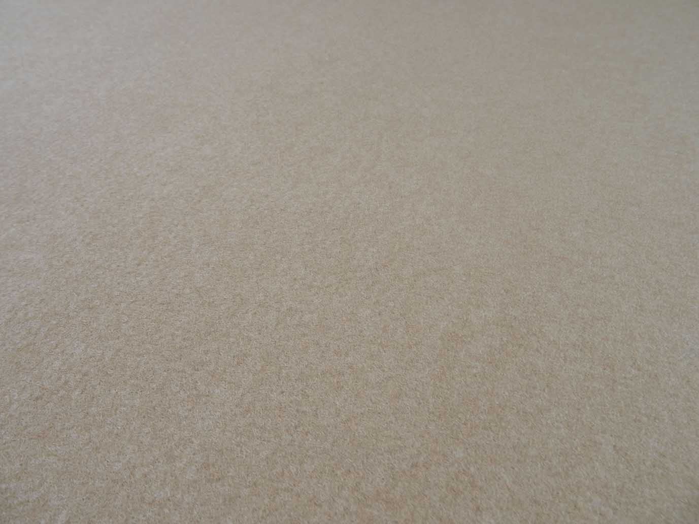 Meterware Autoteppich (Auskleide-Teppich für Fahrzeugboden, Kofferraum, etc) Rovel beige, Zuschnitt (2m breit / 2m lang)