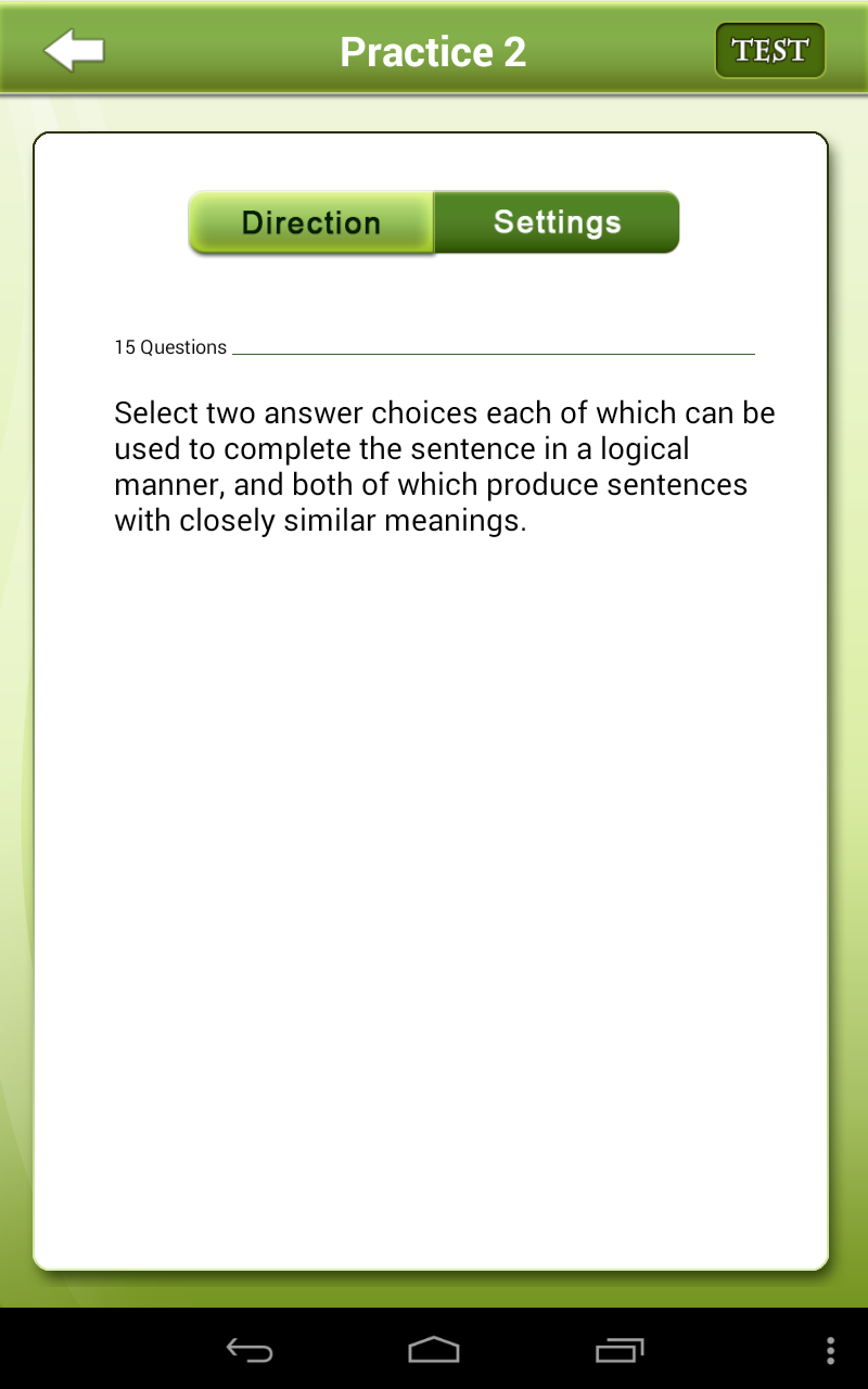 GRE Reading - App on Amazon Appstore