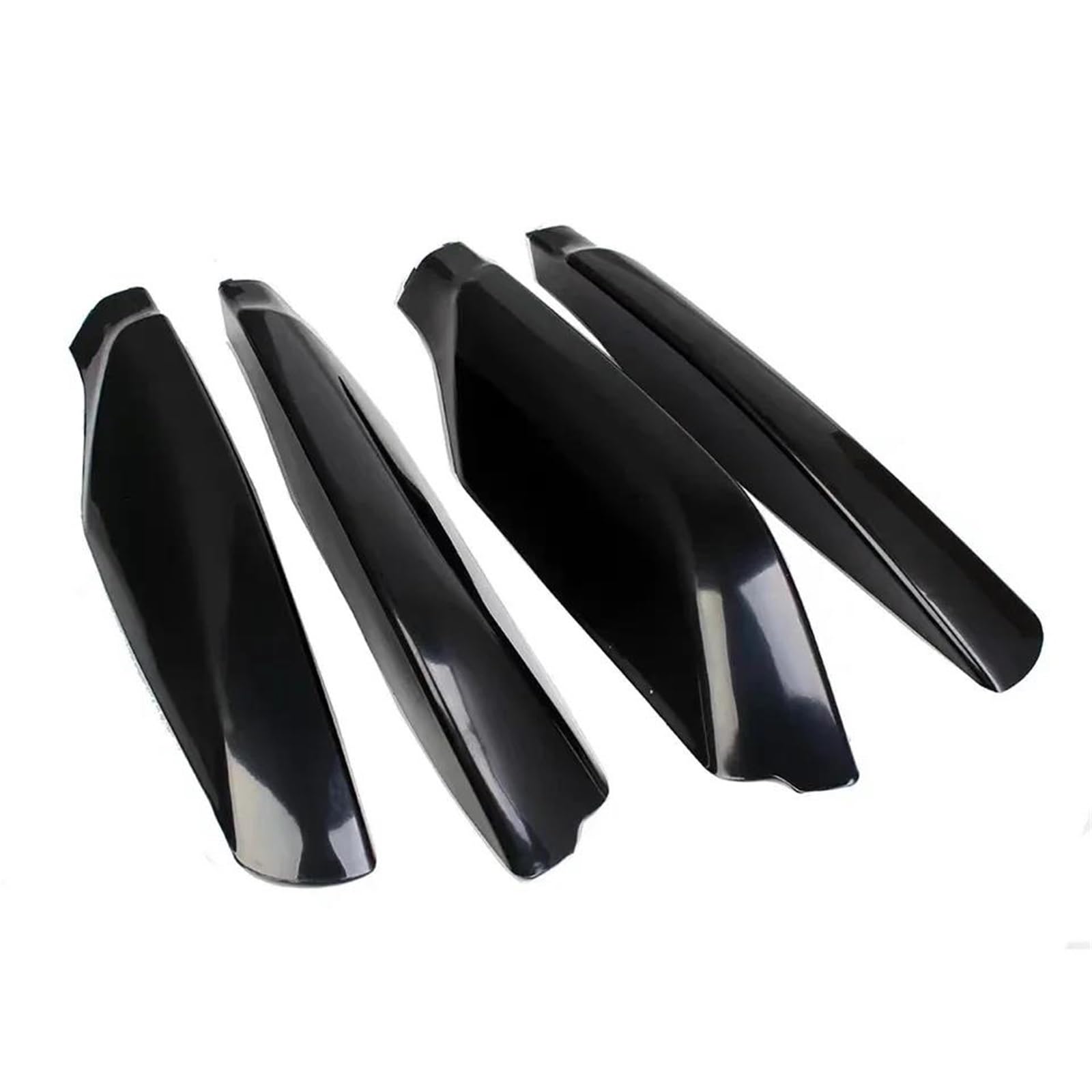 Luggage Rack For Toyota For Land For Cruiser For Prado 150 2010-2018 Car Roof Parcel Luggage Rack Lid LC150 FJ150 63491 63492 63493 63494 Roof Bars(4pcs set (Black))