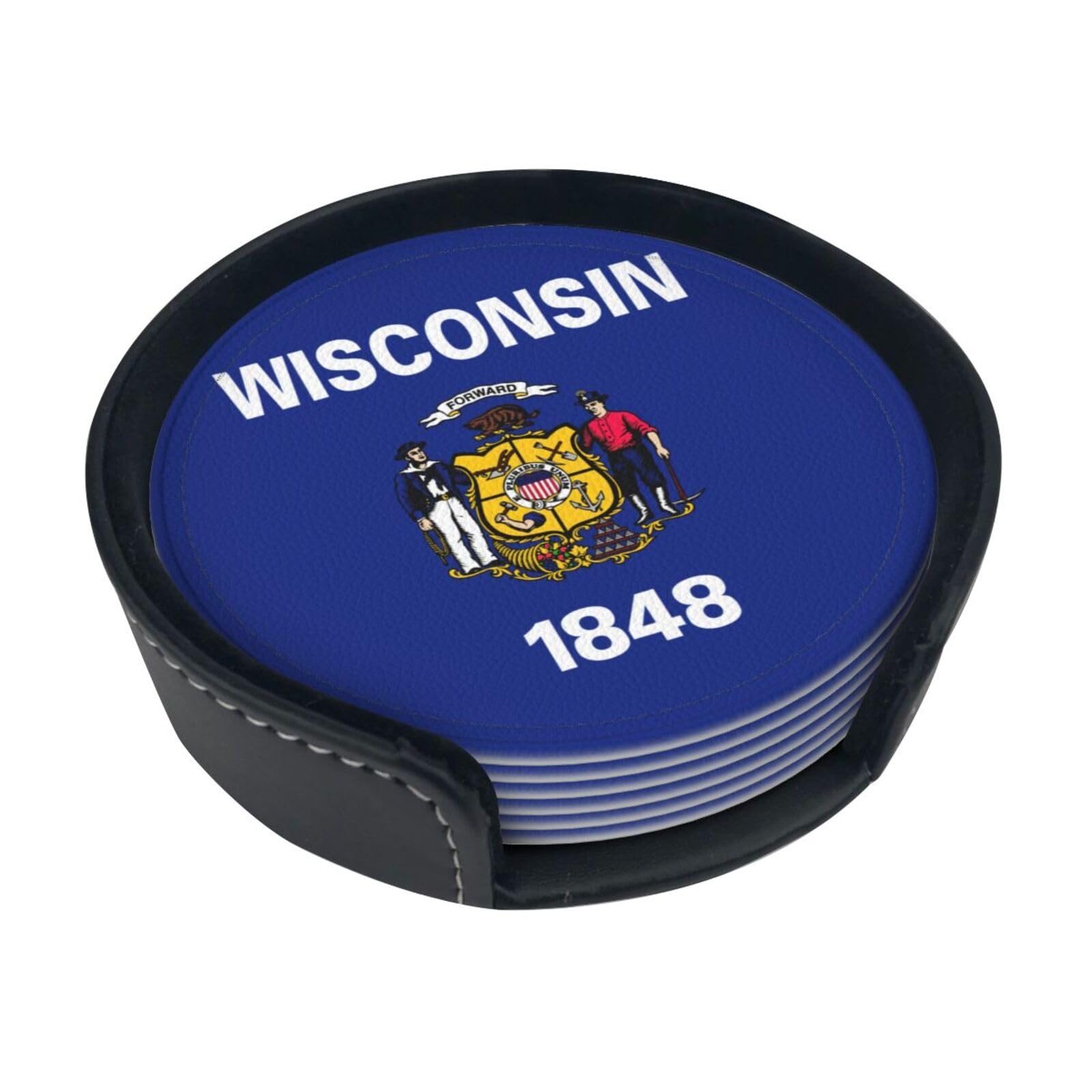 Dessous de verre Wisconsin pour l'apéritif et la décoration de salon