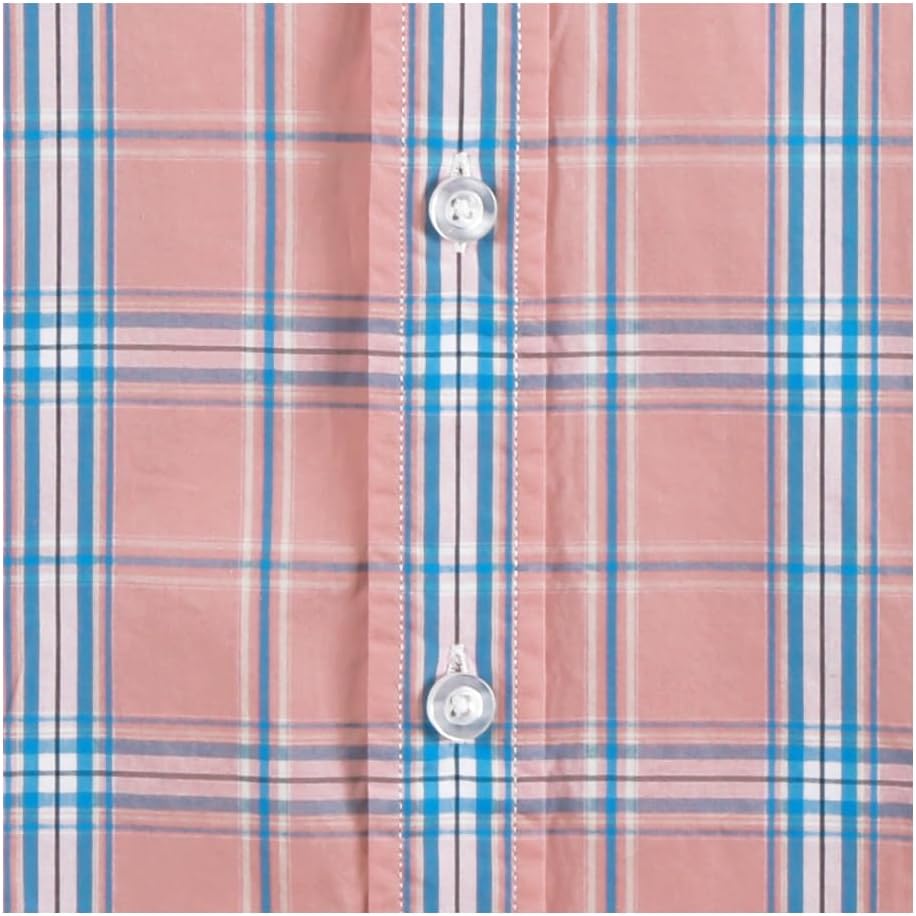 AVANZADA Men's Plaid Long Sleeve Button Down Slim Fit Shirts Dress Shirt - Image 3