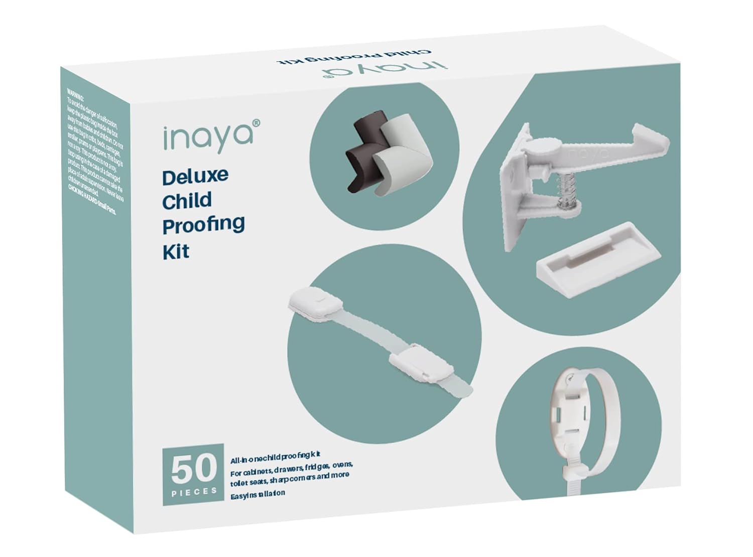 Inaya Complete 50pc Deluxe Baby Proofing Kit Kyrgyzstan Ubuy