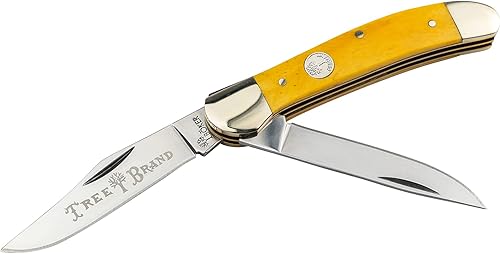 Miniatura 6 de Boker 110723 Ts, navaja con mango de cobre y dos cuchillas. Color marrón