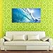 Canvas Prints Wall Art Blue Ocean Wave Surfing Sea Picture Paintings on Canvas Modern Canvas Art For Home Room Office Wall Decorations