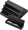BENECREAT 10pcs Black Ballpoint Pen Gift Box with Magnetic Closure, Long Necklace Cardboard Case for Watches, Pens, Necklaces, Bracelets