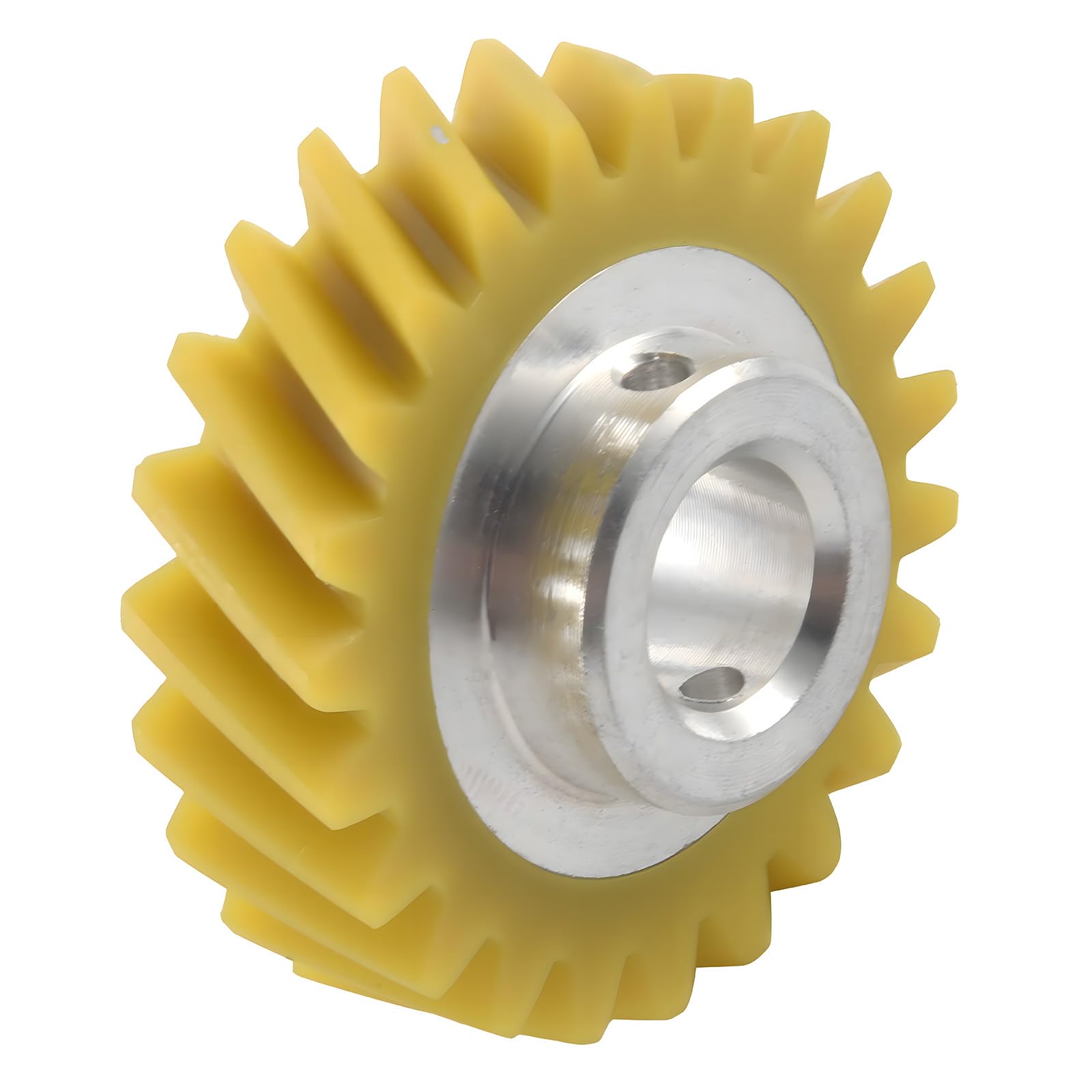 Replacement W10112253 Mixer Worm Gear for KitchenAid 4.5QT & 5QT Stand Mixers Compatible with Whirlpool Kenmore 4161531 4162897 4169830 WPW10112253 WPW10112253VP 5K45SS 5K5SS 5KPM5 (Yellow)