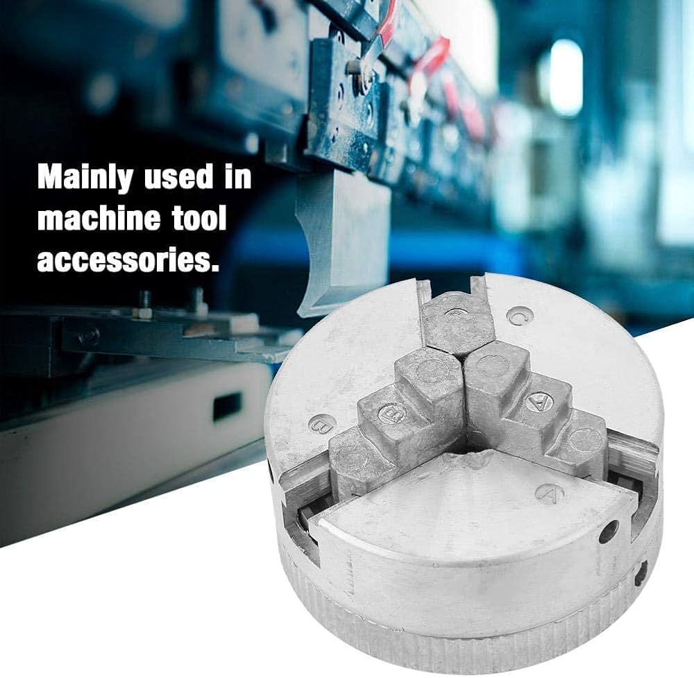 Amazon | 旋盤 チャック メタル 3爪チャック 手動旋盤チャッククランプ