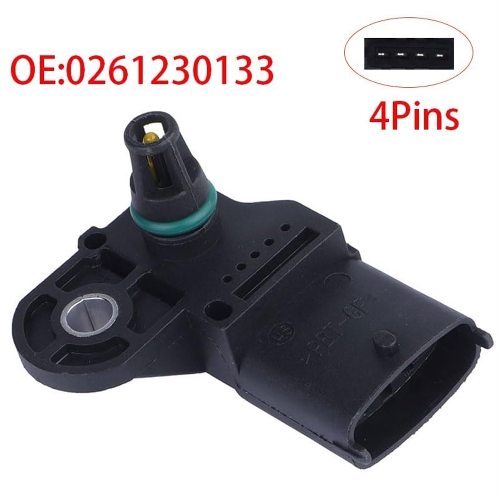 Sensor Map, Sensor De Presión De Aire De Admisión Weichai Yutong Sinotruk 0261230133, Sensor De Presión De Aire del Colector De Admisión