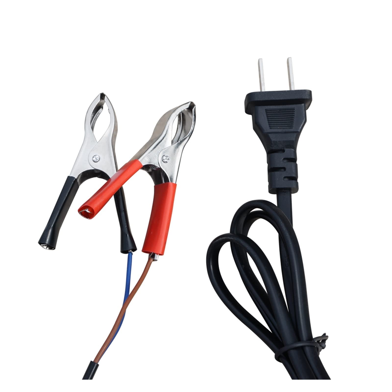 FAXIOAWA Cargador de batería para Coche, Cargador de batería de Plomo y ácido Inteligente de 12V 6A, Carga rápida para Coche, Motocicleta, camión, Bicicleta automática con Pantalla LCD